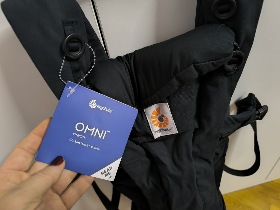 Оригинална ергораница Ergobaby Omni Dream Onyx-чисто нова
