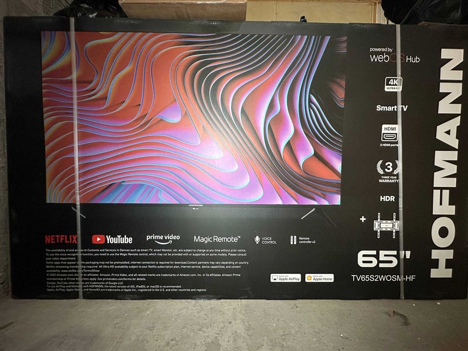 Televizor Hofmann 65, kranshteyn bonus / Телевизор Хофманн 65, с бонус