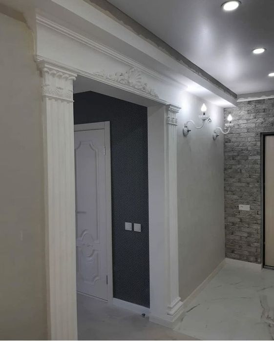 Дверной портал из гипса