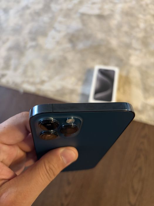 Iphone 12 pro max pacific blue , albastru