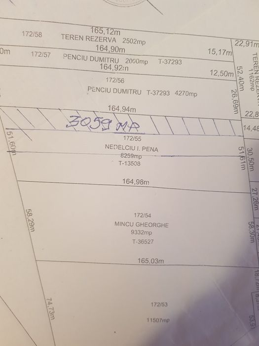 Teren de vanzare Soseaua Bucuresti - Magurele str malinului