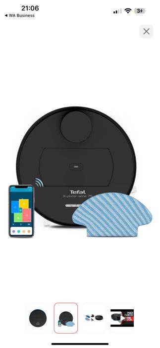 Робот пылесос моющий Tefal