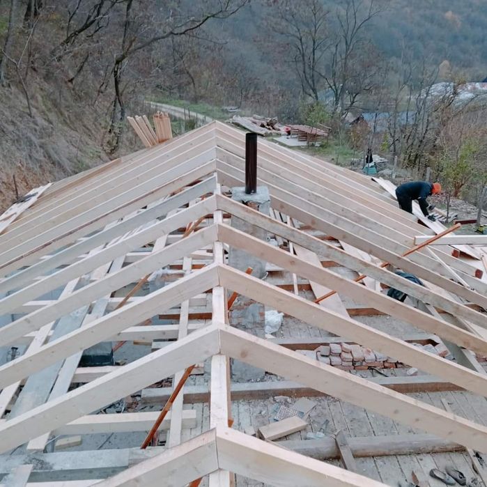 Jgheaburii , Burlane , Montaj sisteme Acoperis