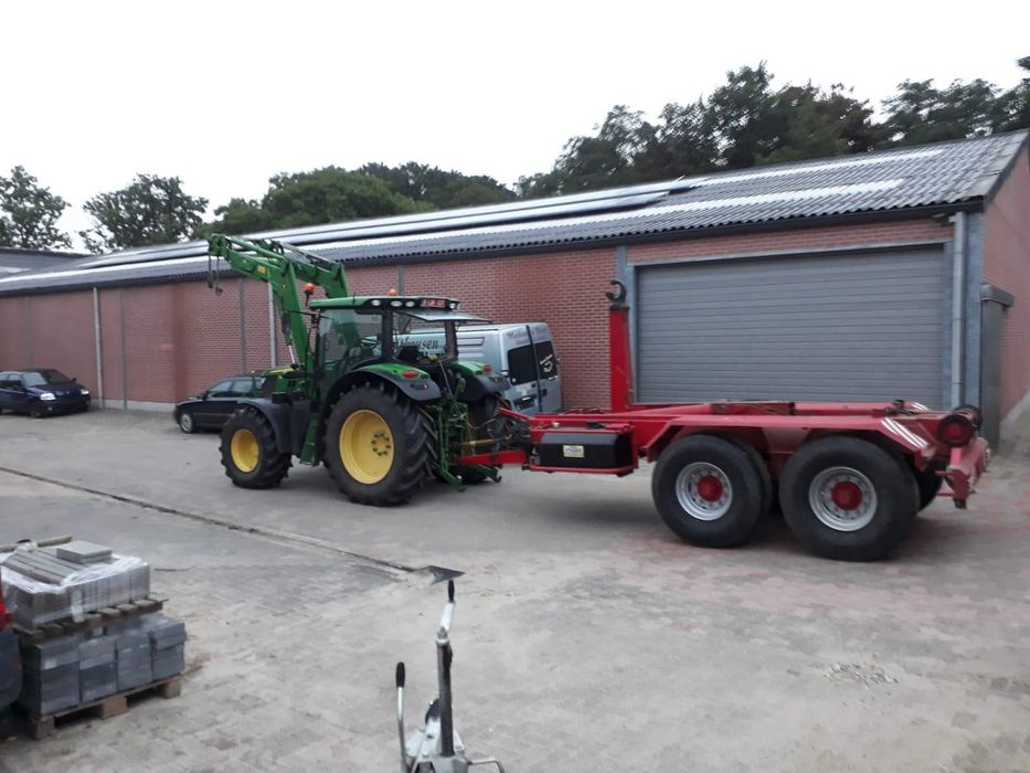 Remorca Tractor Abrollkipper