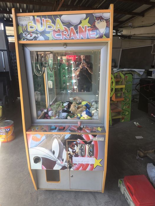 Кран за играчки с играчки
