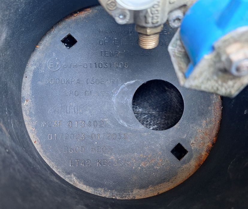 Газови бутилки Тороидални 2 броя