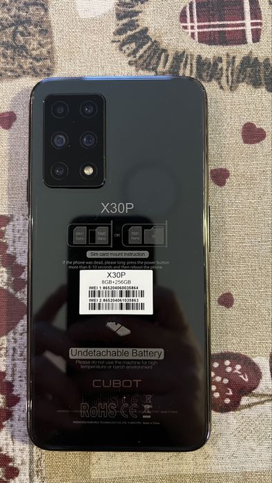 CUBOT X30P смартфон на 6 месеца