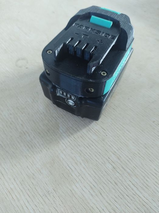 Adaptor baterie Makita la aparate Parkside