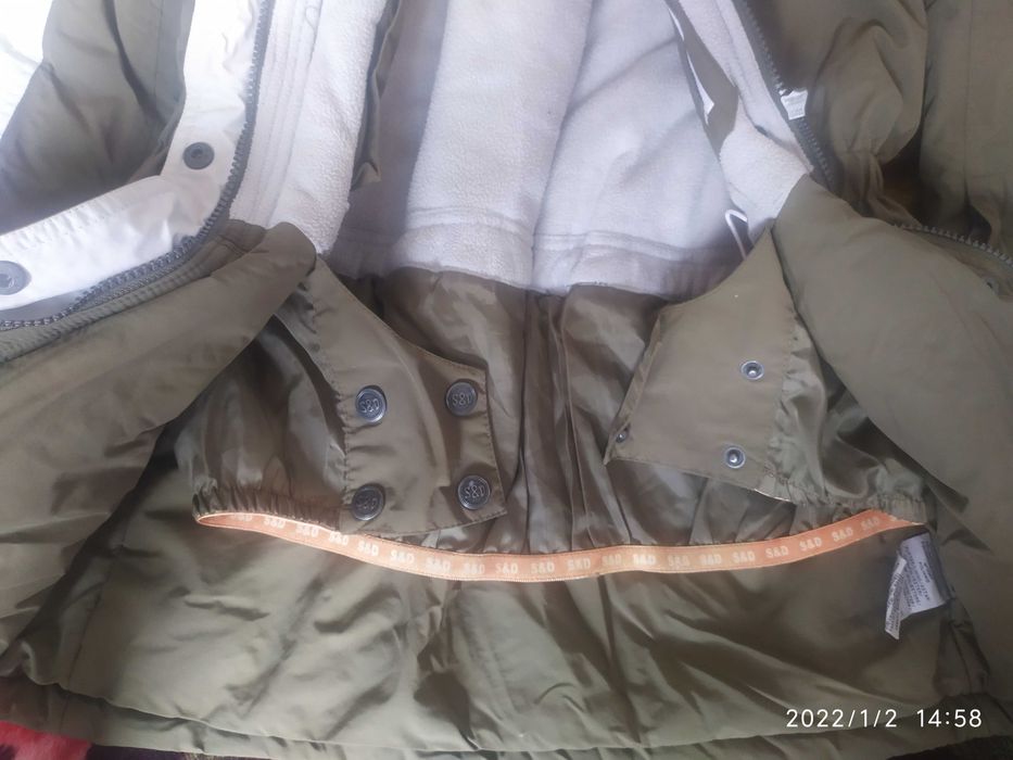 Зимняя куртка для подростка