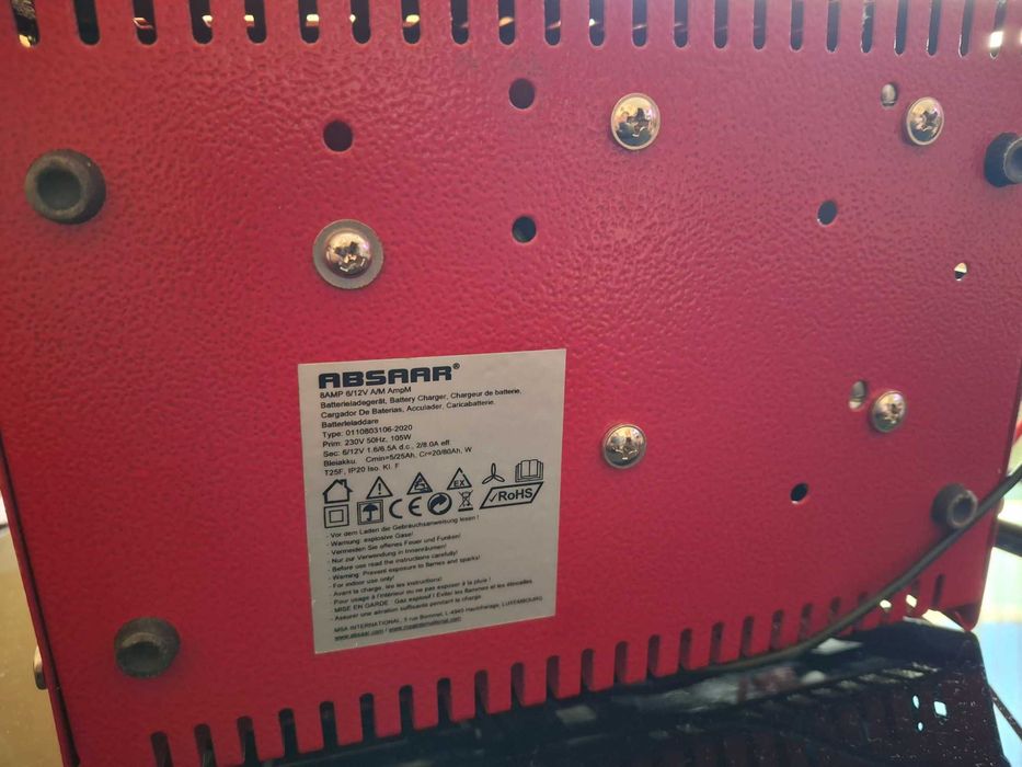Зарядно устройство ABSAAR 12V / 8A