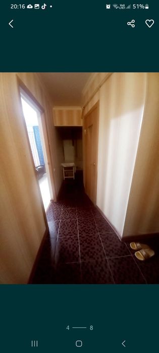 Сдам 1 к. Квартиру. Посуточно. Район Сазда.