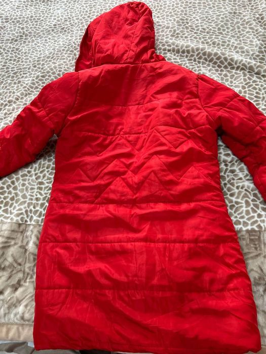 Продаю б/у теплую куртку 48 размера