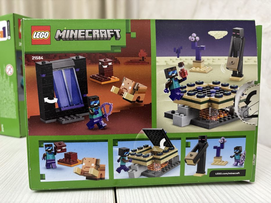 Продам 2 разных вида Лего LEGO Minecraft