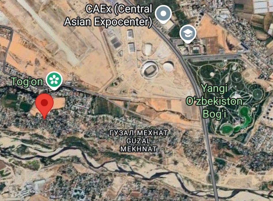 Участок земли в Ташкенте 6.2 соток