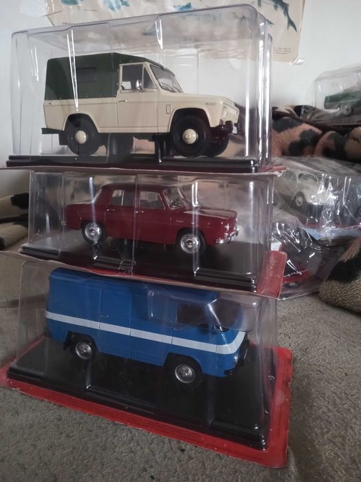 Machetă auto mașinuță Rocar TV colecția Hachette scara 1/24 sigilată