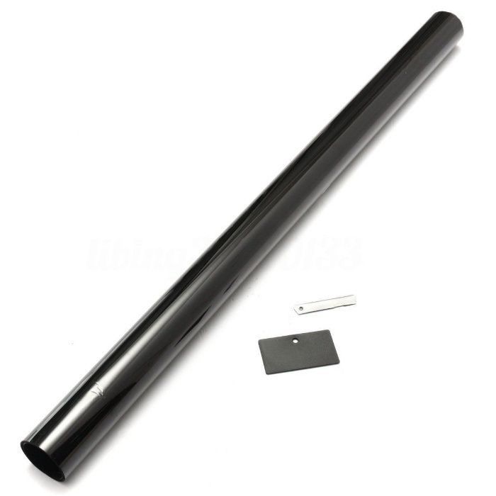 Фолио за затъмняване на стъкла прозорци 50х300 черни / огледално