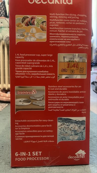 Decakila Robot de bucatarie KEMG023W