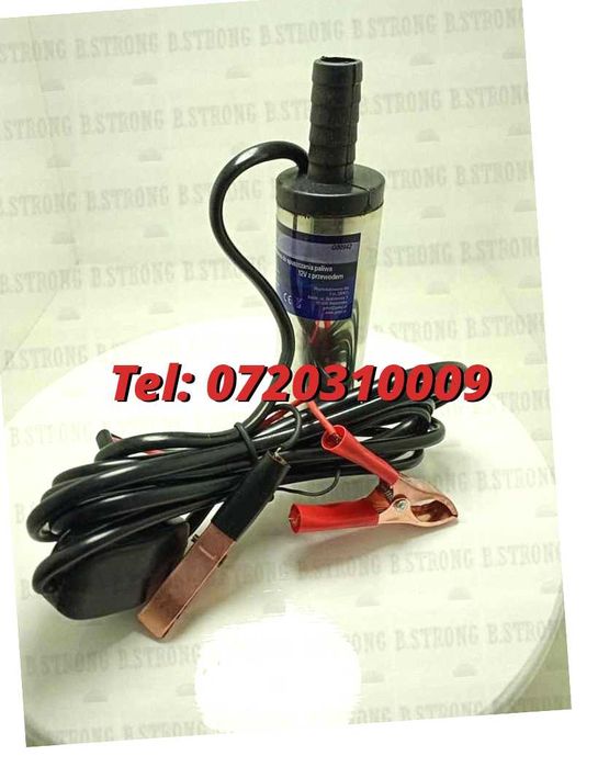 Pompa Submersibila 12 Volti Transfer Intre Butoaie 12 Litri Pe Minut