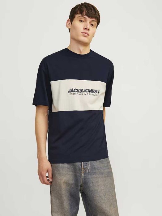 Tricou  Jack  and Jones   bumbac  ,   Marimea  M,L,XL ,  ORIGINAL