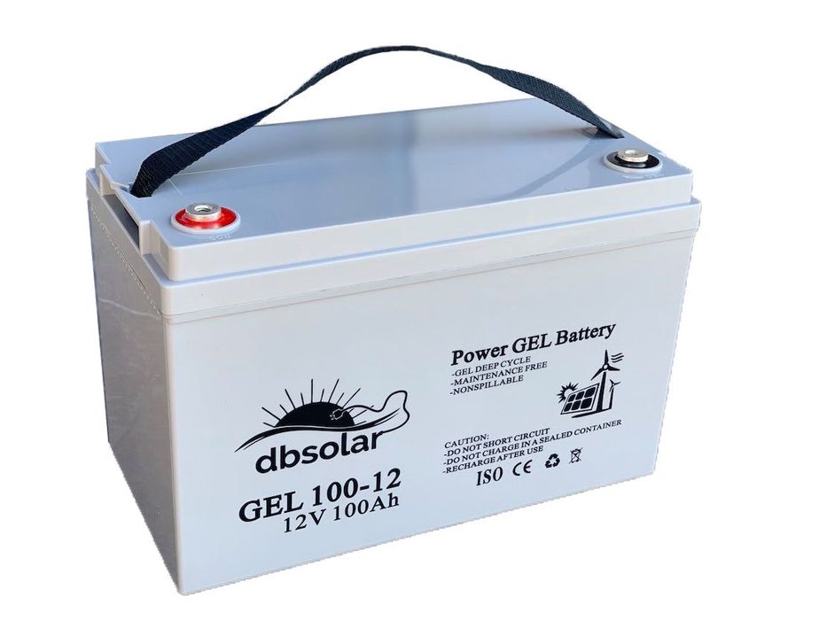 BATERIE SOLARA UPS AGM 100Ah Acumulator Tractiune Deep Cycle GEL NOU