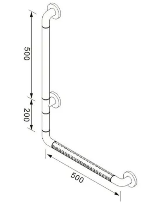 Поручни сидушка для душевой
