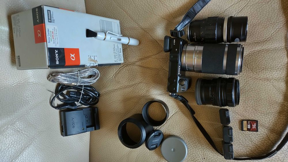 Фотоапарат безогледален Sony NEX 7 Комплект.