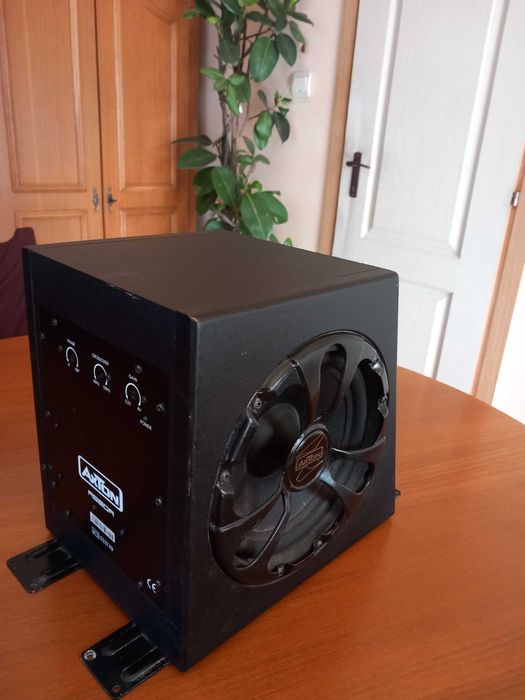 vand subwoofer auto AXTON cu statie incorporata, doua difuzoare