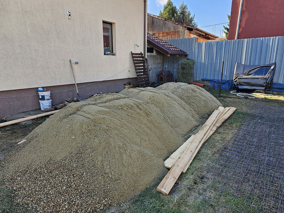 Nisip balastru mărgăritar sort concasat  Ilfov București sector 1 2 3