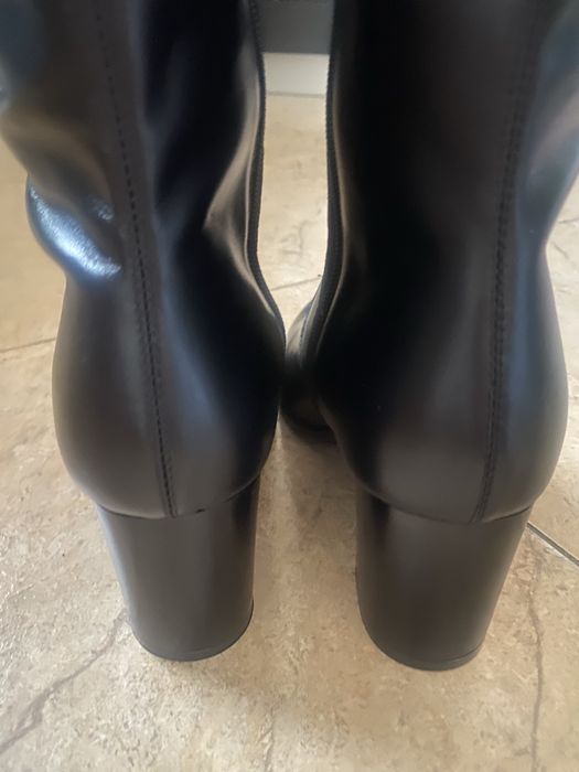 Cizme negre piele naturala mar 39 noi