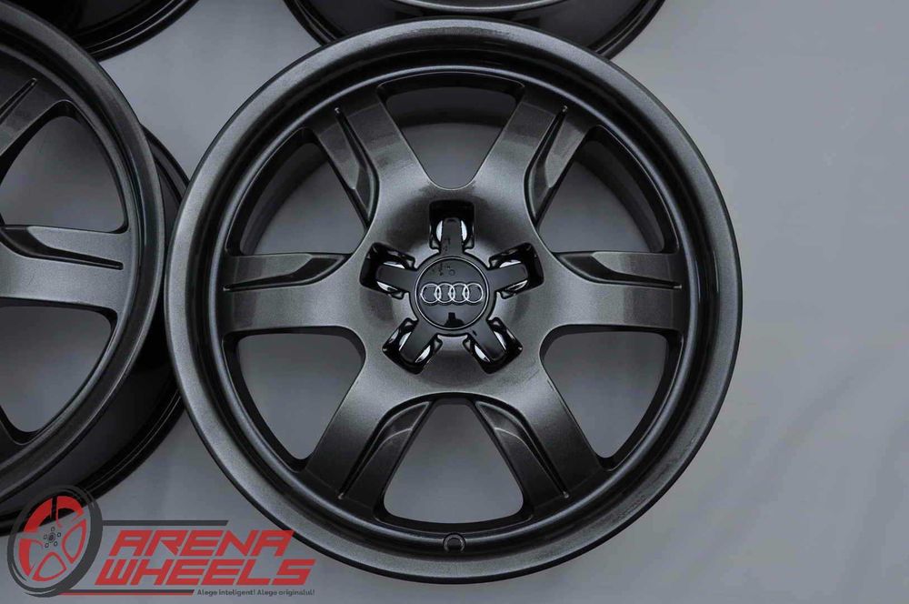 Jante 17 inch Originale Audi A5 S5 R17 ET28 Gun Metal gri antracit