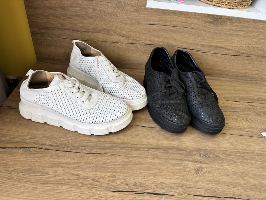 Дамски обувки естествена изкуствена кожа 37 39