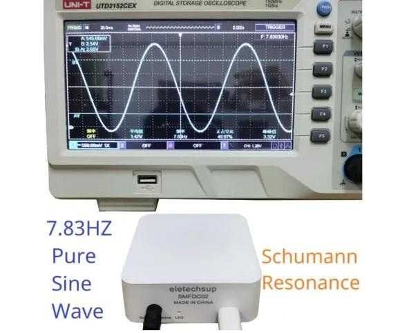 Синусоидален Резонансен Генератор Шуманов Резонатор на Шуман 7.83HZ