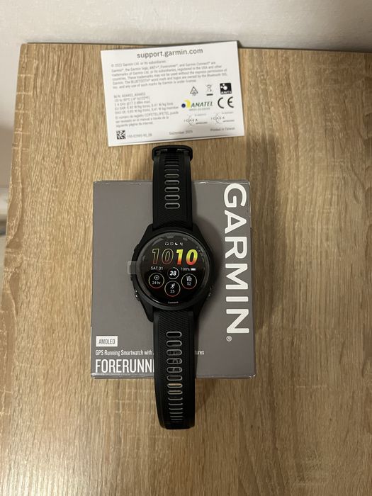 Ceas Garmin AMOLED Forerunner 265, 46 mm NOU