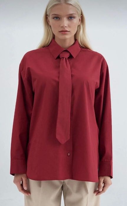 Памучна елегантна риза