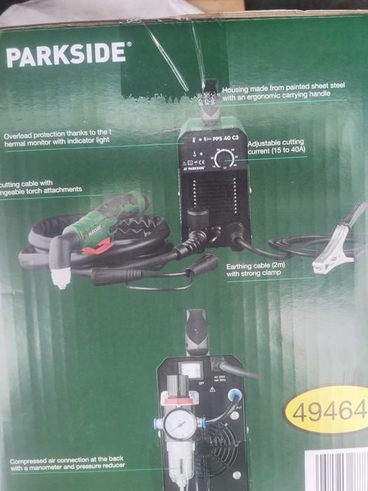 Плазмен резак PARKSIDE PPS 40 C3 – Нов не разпечатен