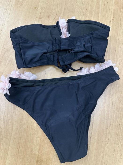 Дамски бански с 3D цветя