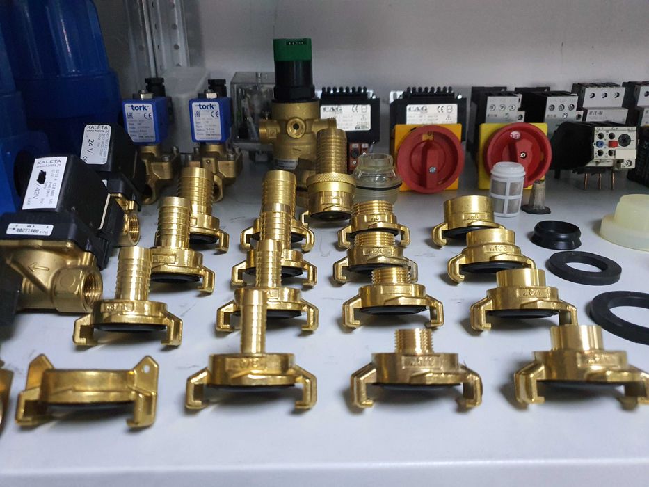 Разъемы GEKA (ГЕКА) патрубок, с внутренней и внешней резьбой