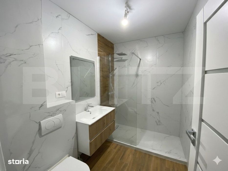 Apartament 2 camere, 55,30 mp, 2 balcoane, etaj 1, bloc nou 2025, Libe