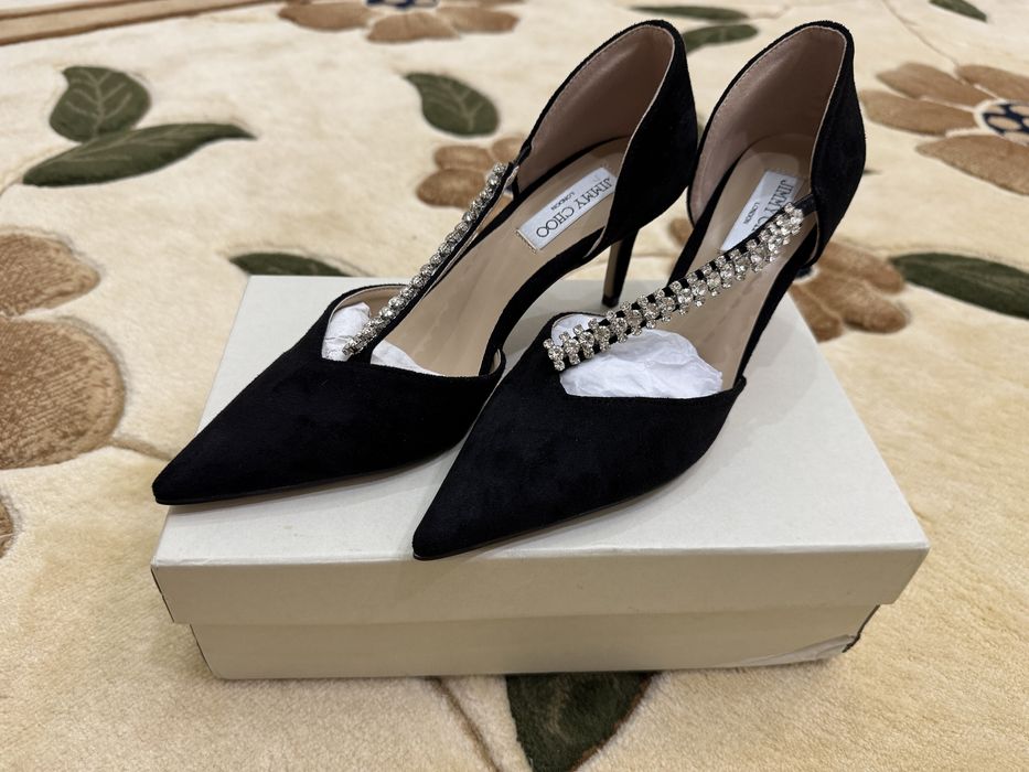 Черные туфли  jimmy choo