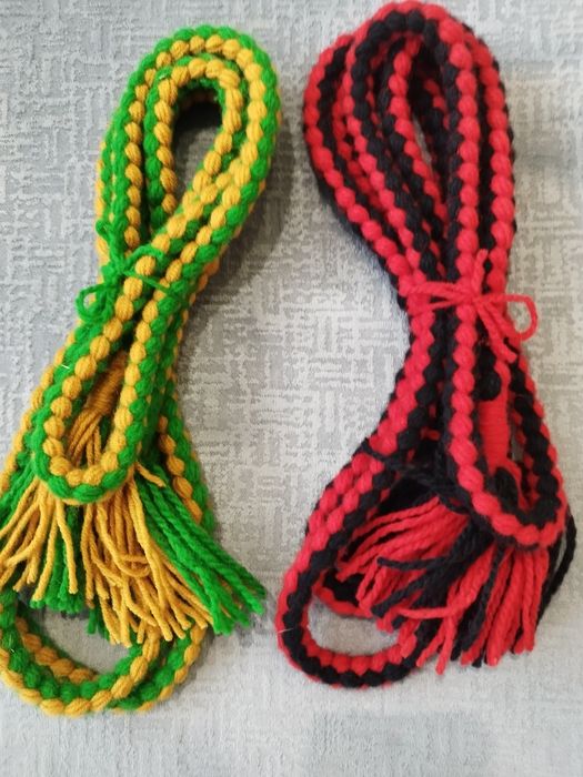 Плетени колани за танци