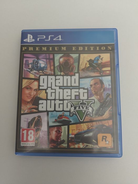 Диск на playstation GTA 5