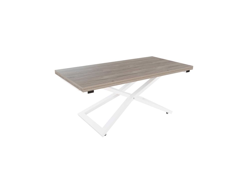 Разтегателна холна маса Венеция повдигаща 120×120 см,ПДЧ пет цвята