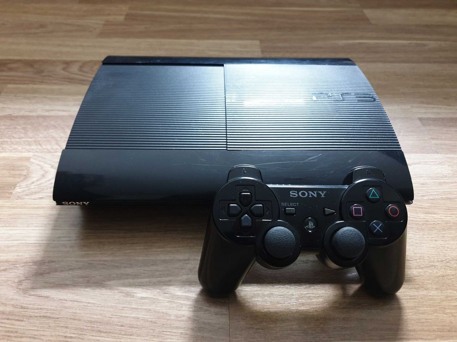 PS3 modat HEN 250 GB + 30 jocuri (GTA V, Red Dead, God of War, NFS)