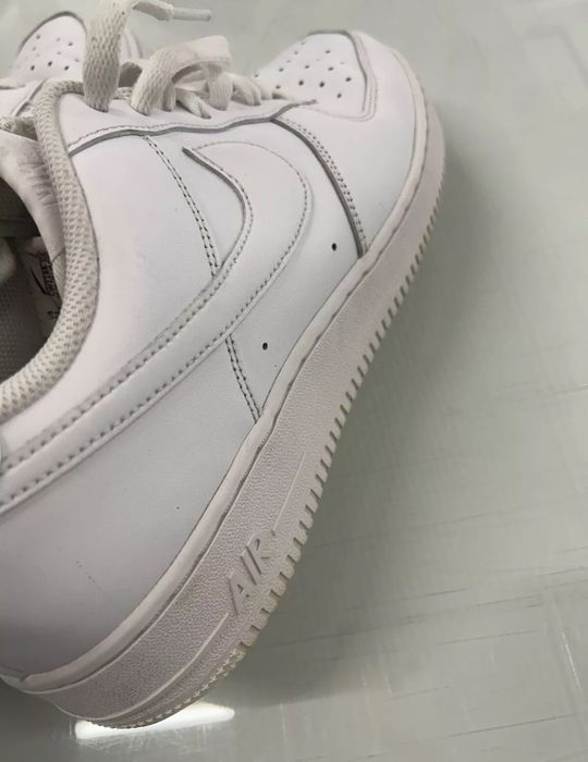 Nike Air Force 1 бели кецове 45 кецове маратонки кожа addidas адидас