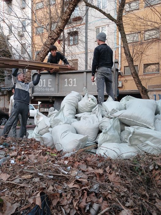 Chiqindilar tashish xizmati вывоз мусора