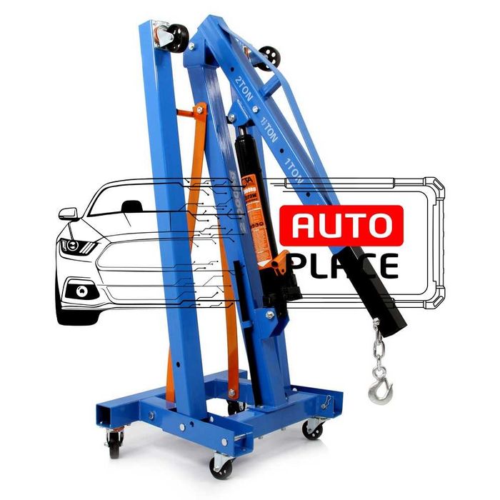 Хидравличен сгъваем кран за двигатели тип Жираф 2 тона САТА