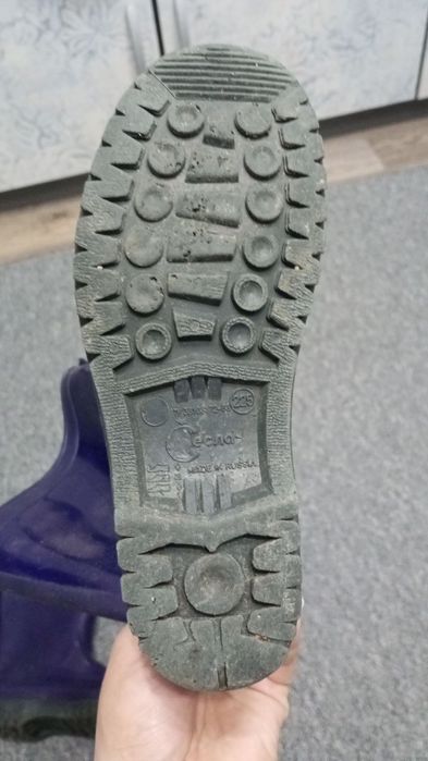 Детские резиновые сапожки