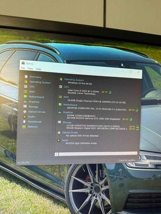 PC gaming | i5-6500 | gtx 1060 |
