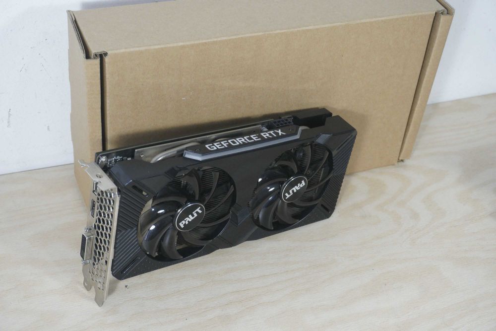 RTX 2060 12GB Palit Dual Nvidia AI GPU видеокарта / вкл. ДДС