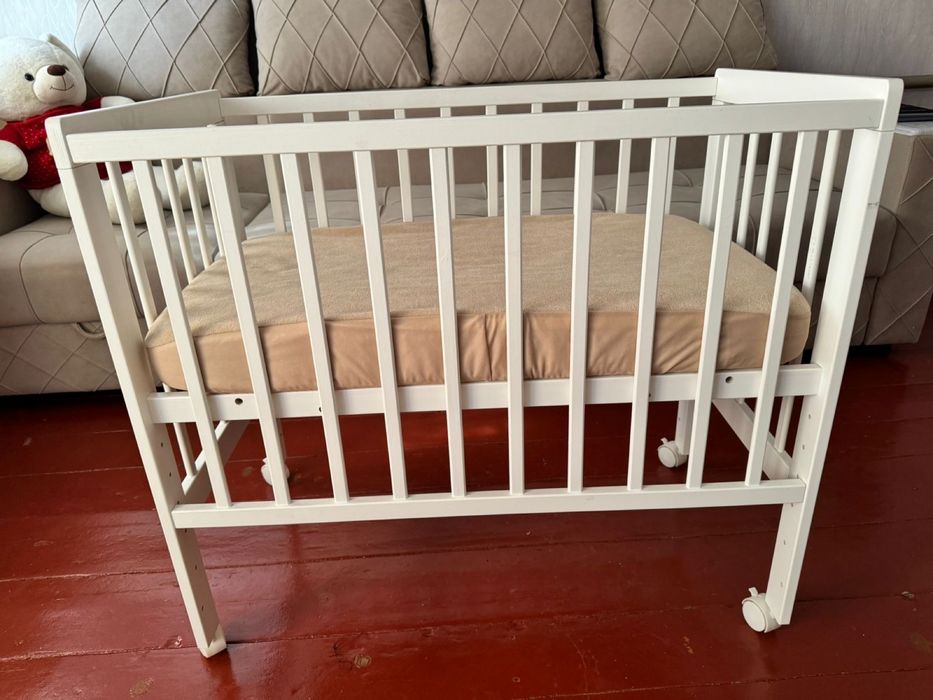 Кроватка в новом состоянии.